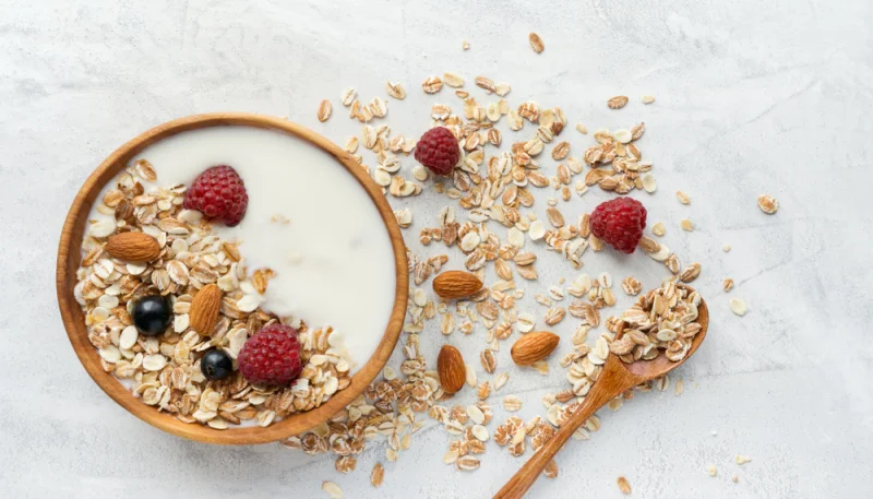 Muesli aux fruits rouges