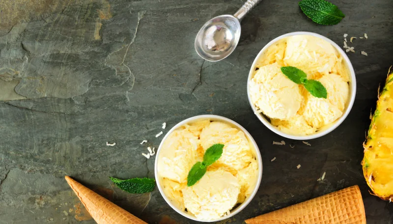 Sorbet Ananas au thermomix