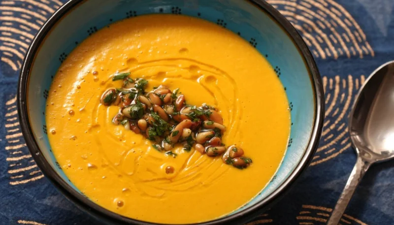 Soupe de carottes spécial grossesse