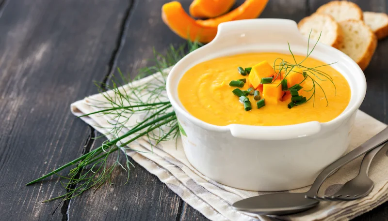 Soupe de potimarron surprise