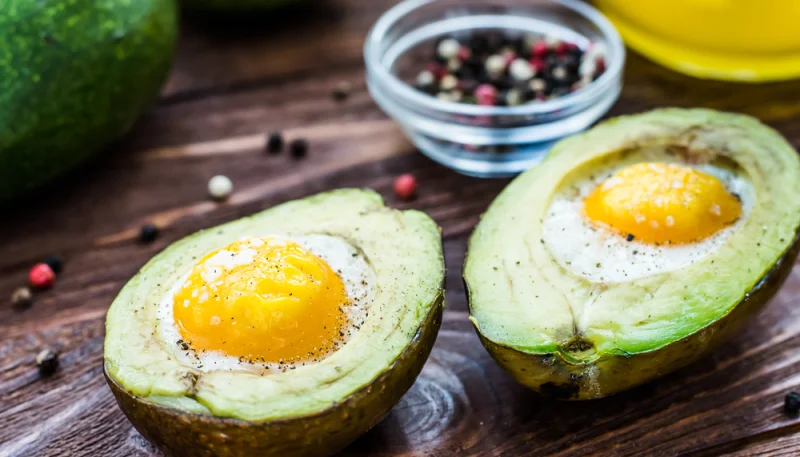 Avocat cocotte au saumon
