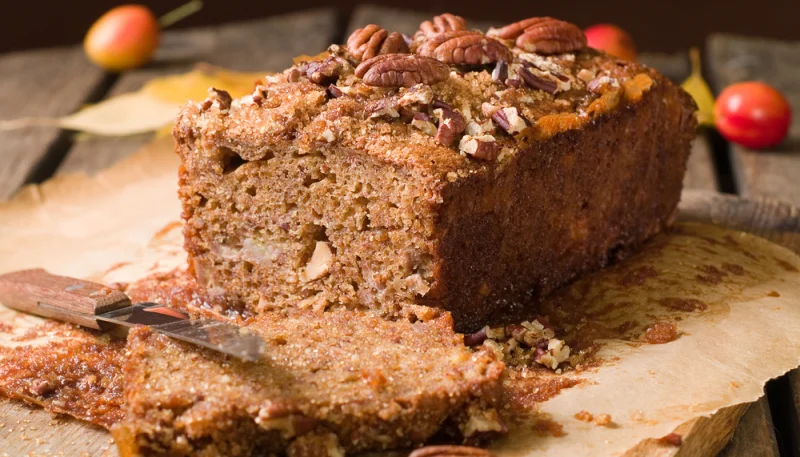 Cake banane et noix