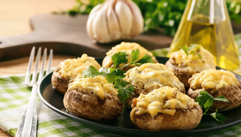 Champignons farcis