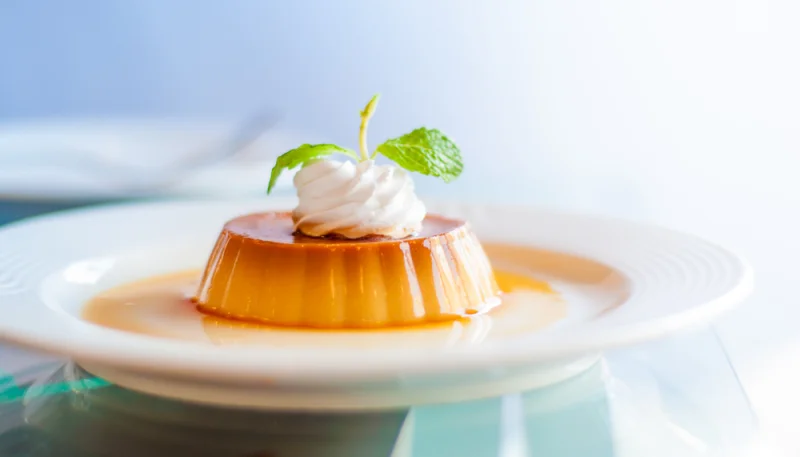 Crème renversée à la vanille