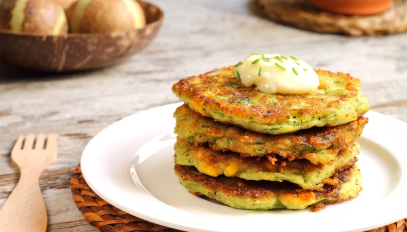 Galettes chou-fleur et brocolis