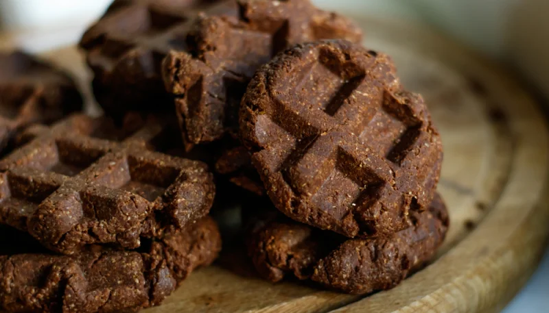 Gaufres vegan au chocolat