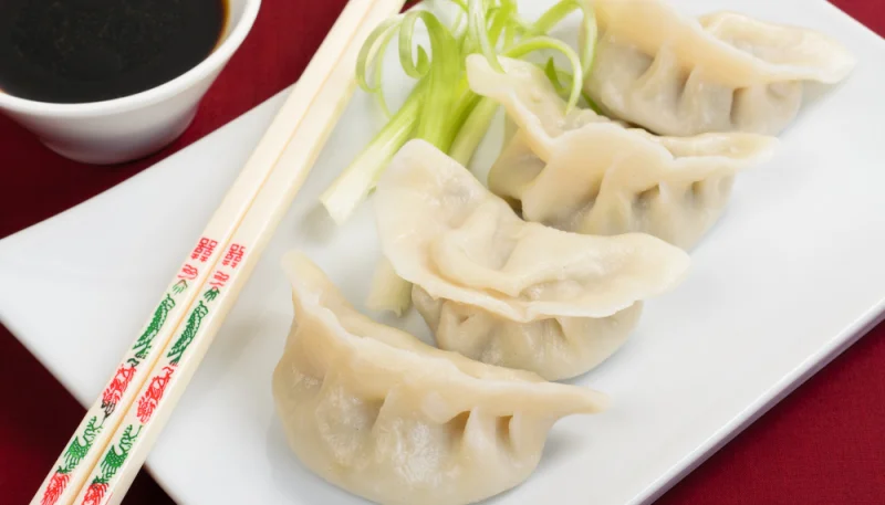 Raviolis chinois au crabe