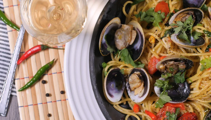 Spaghetti aux coquillages