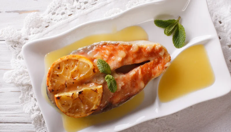 Turbot à l'orange