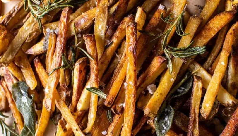 Frites au four maison croustillantes