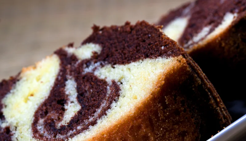 Gâteau aux deux chocolats