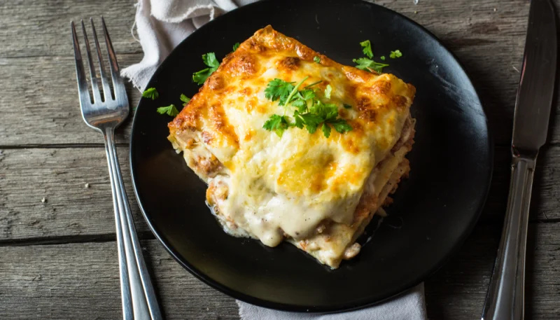 Lasagnes aux 3 fromages