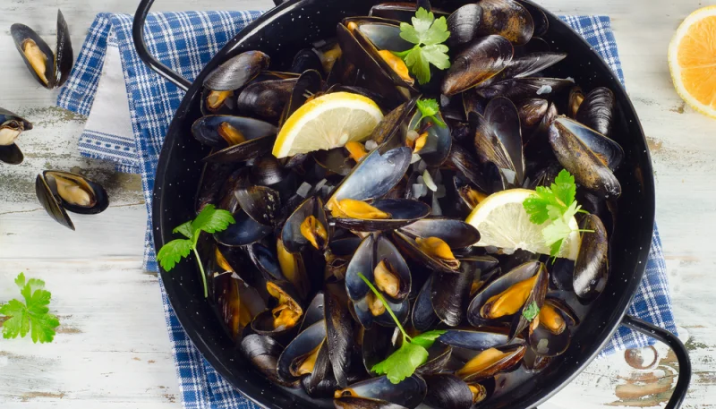 Moules marinières sans alcool