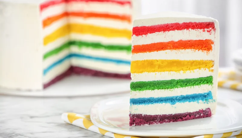 Rainbow cake