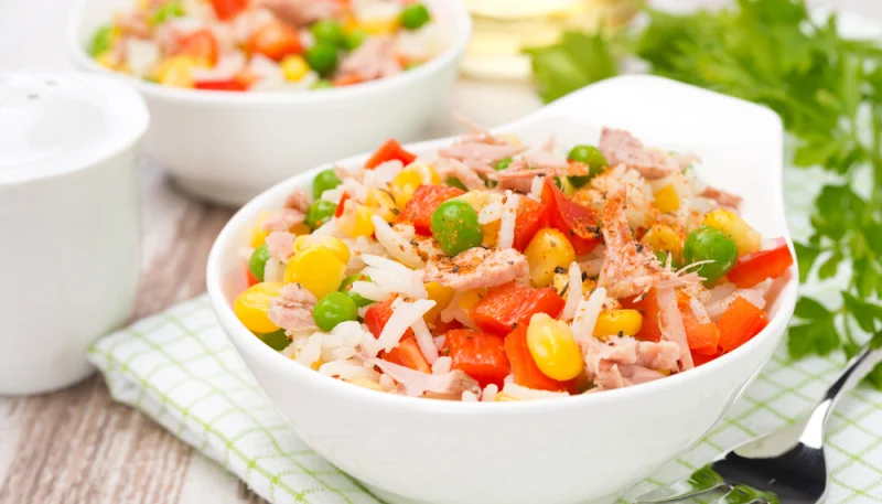Salade de riz provençale