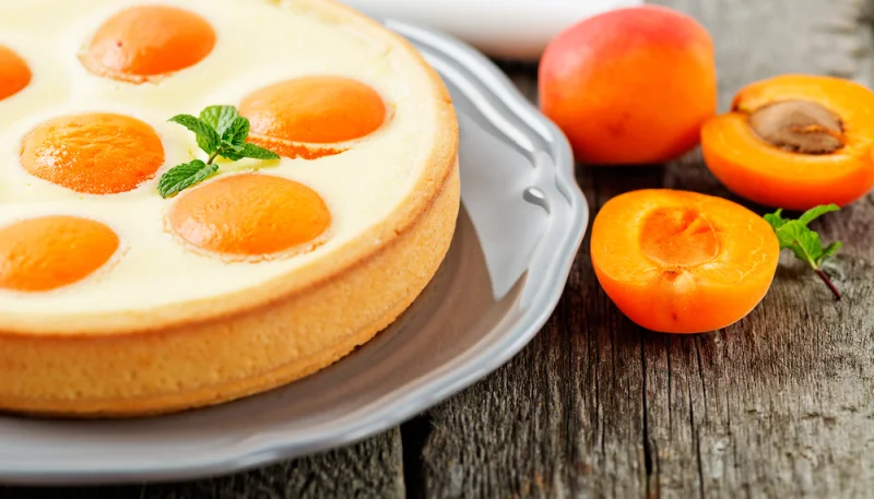 Tarte aux abricots à l'ancienne