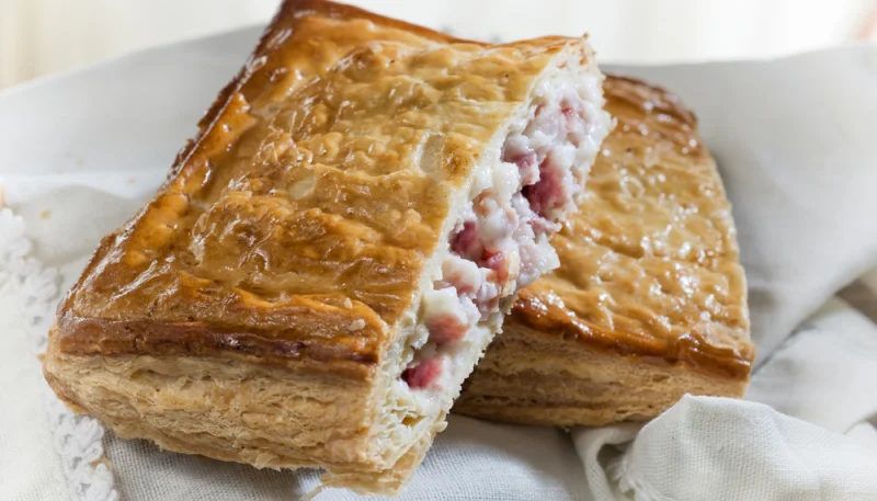 Tourte au jambon traditionnelle