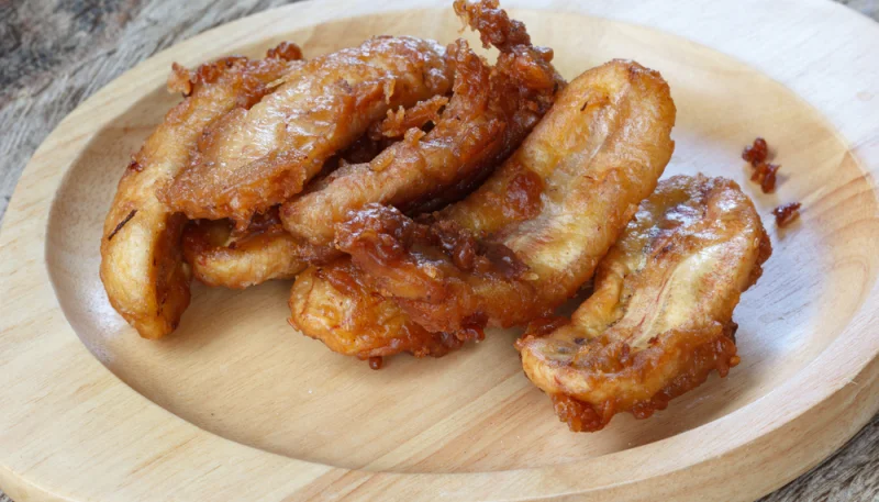 Bananes grillées à la confiture de lait