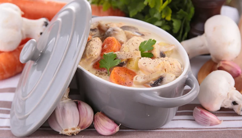 Blanquette de dinde printanière