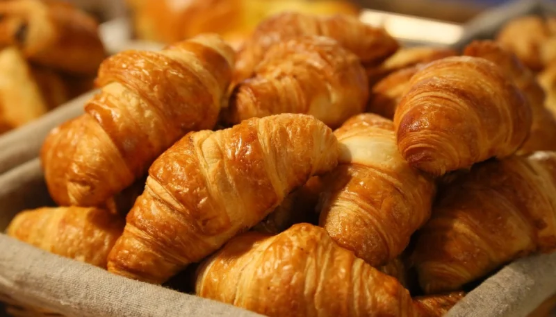 Croissant pur beurre maison