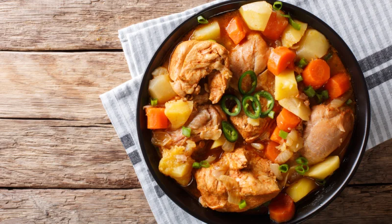 Ragoût de poulet façon coréenne (Dakdoritang)