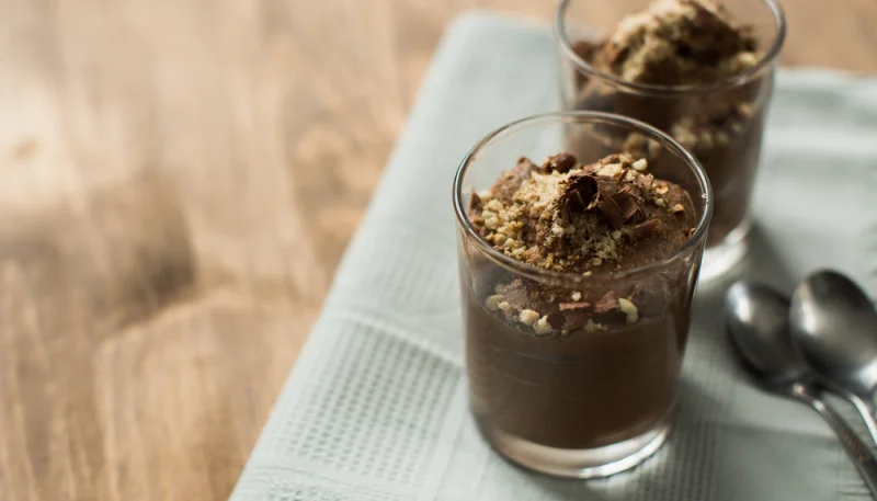 Mousse tofu chocolat