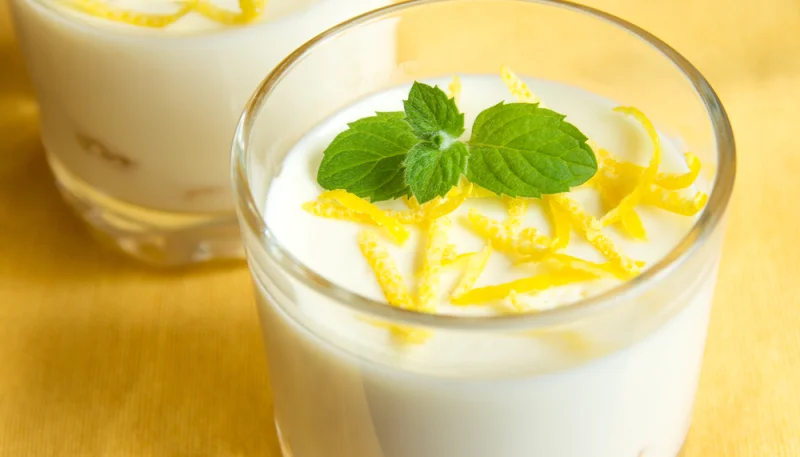 Panna cotta au limoncello