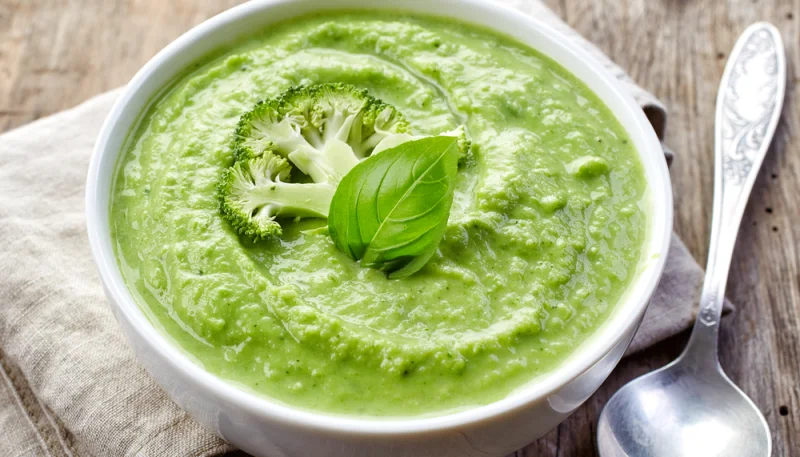 Purée de brocolis au cumin