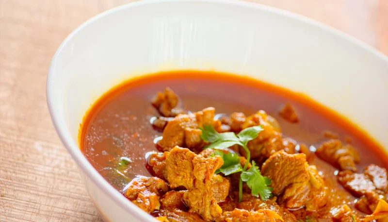 Sauté d'agneau au curry