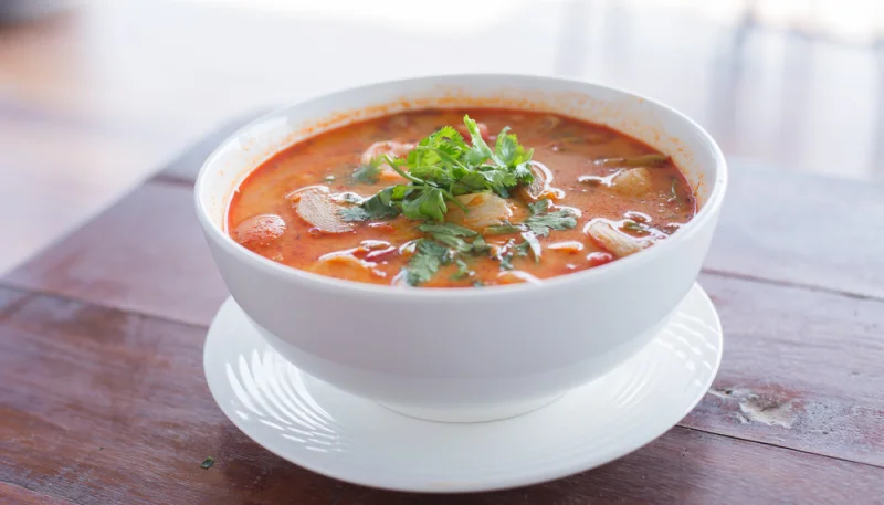 Soupe de poisson rapide