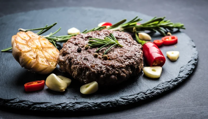 Steaks hachés grillés à la sicilienne