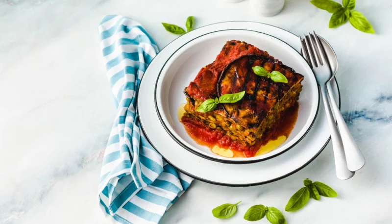 Lasagnes d'aubergines