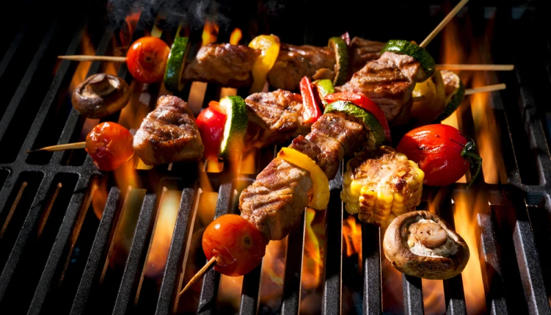 Brochettes de boeuf au citron vert