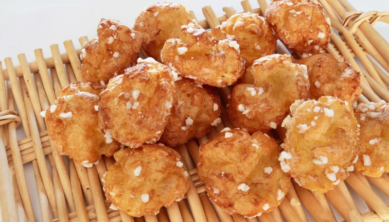 Chouquettes classiques à la vanille