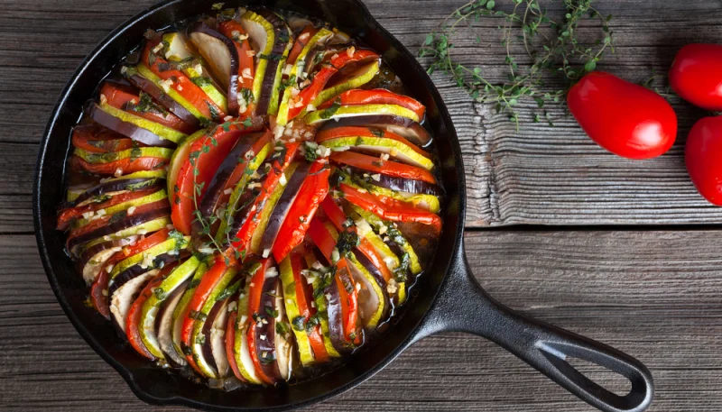 Gratin de légumes d'été