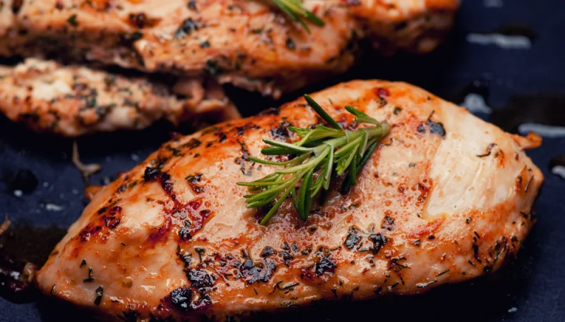 Grillade de poulet aux épices