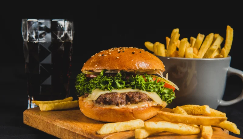 Hamburgers façon raclette