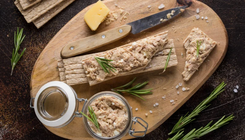 Rillettes au thon et basilic