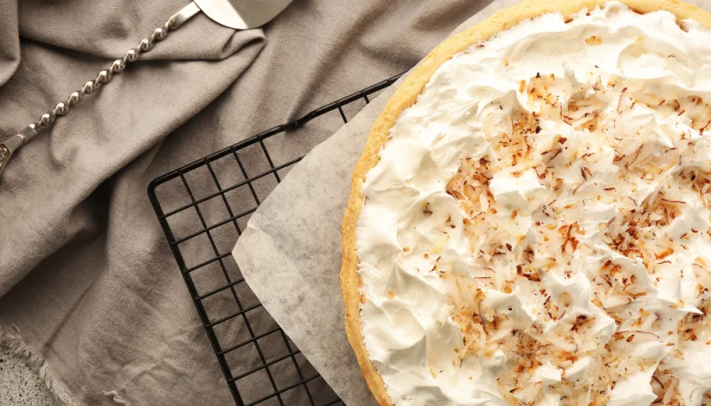Tarte à la vanille et spéculoos