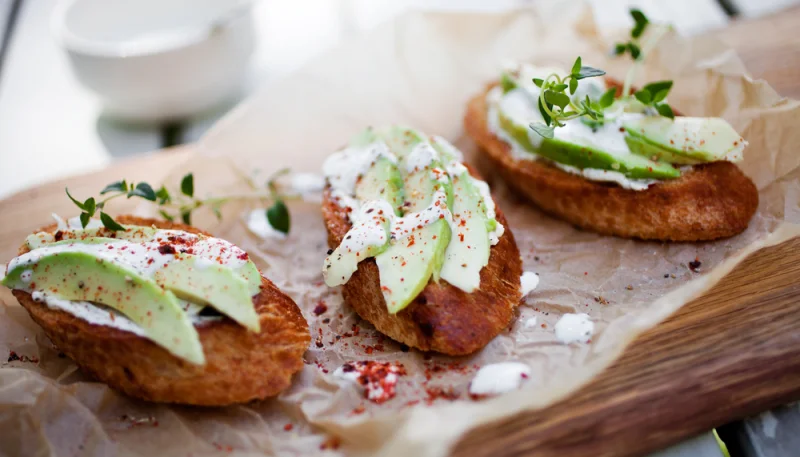 Tartines avocat-mascarpone