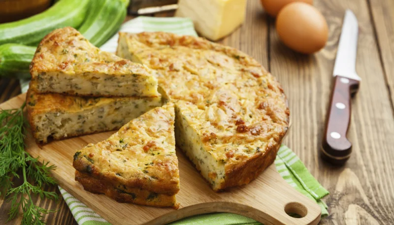 Le gâteau au yaourt aux courgettes