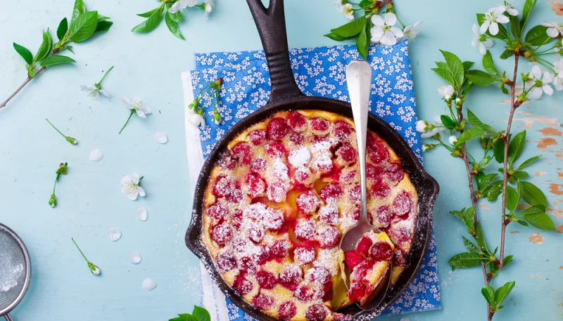 Clafoutis de fraises