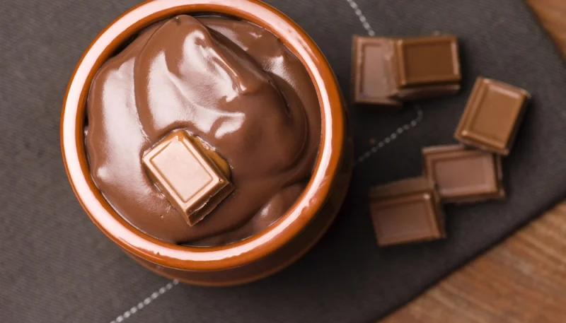 Crèmes au chocolat au lait