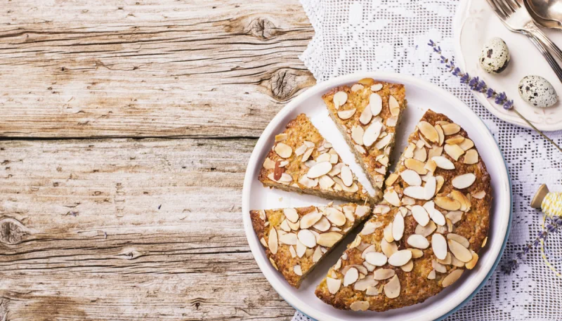 Gâteau au citron et aux amandes