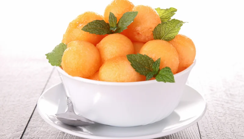 Melon glacé