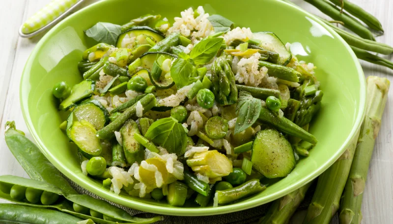 Risotto aux légumes d’été