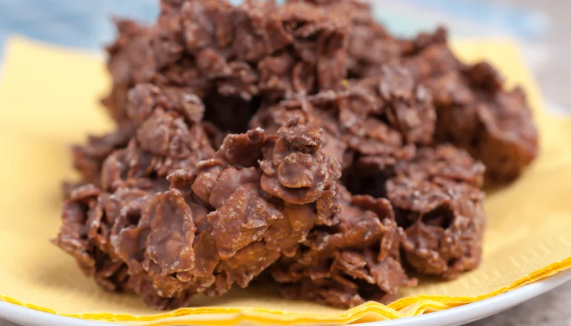 Roses des sables au chocolat au lait