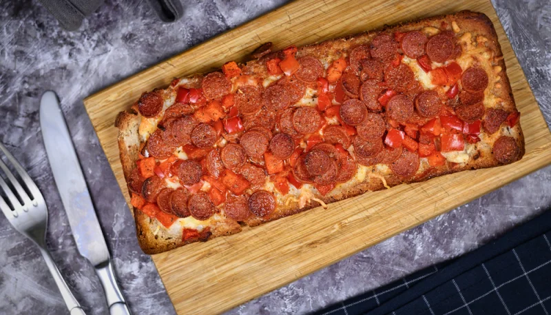 Fougasse au chorizo