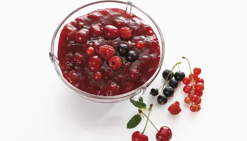 Gelée de fruits rouges