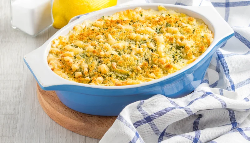 Crumble au bacon et fromage